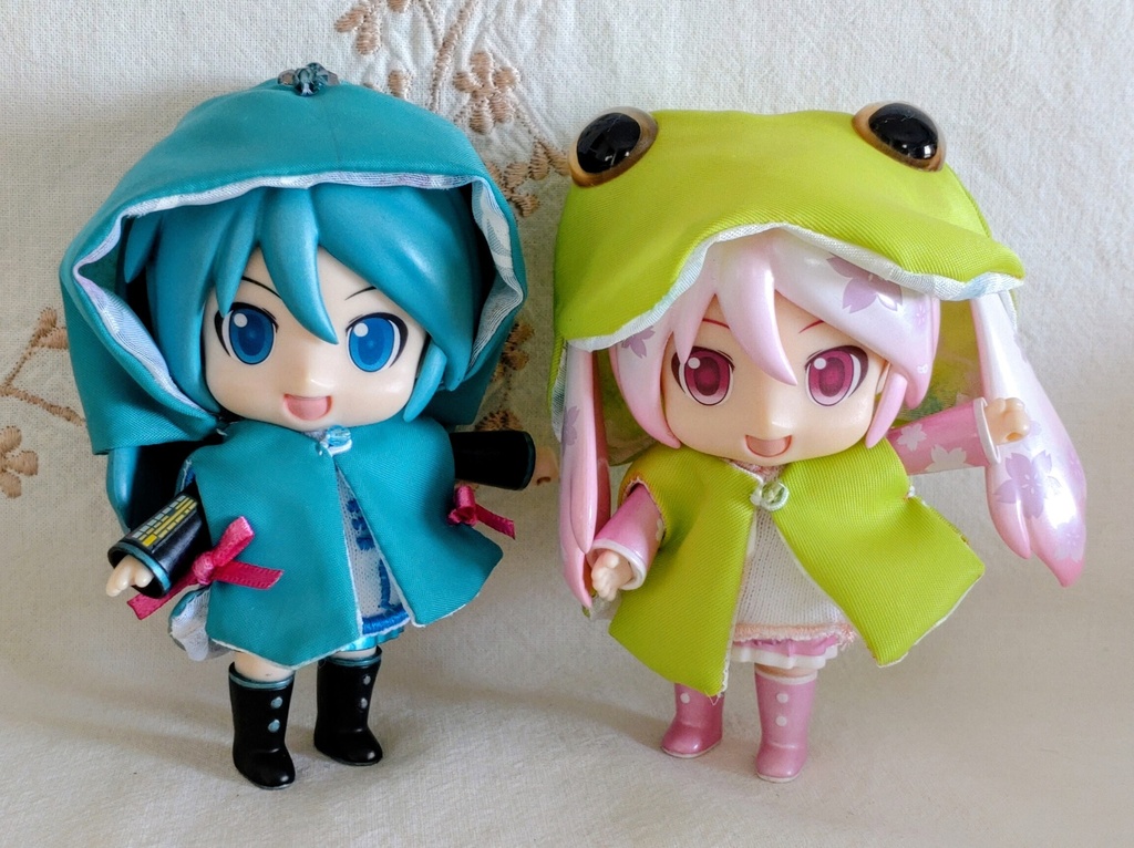 Summer Sale❗️ねんどろ&ねんどーる(オビツろいど)コスチューム☂️レインウェア