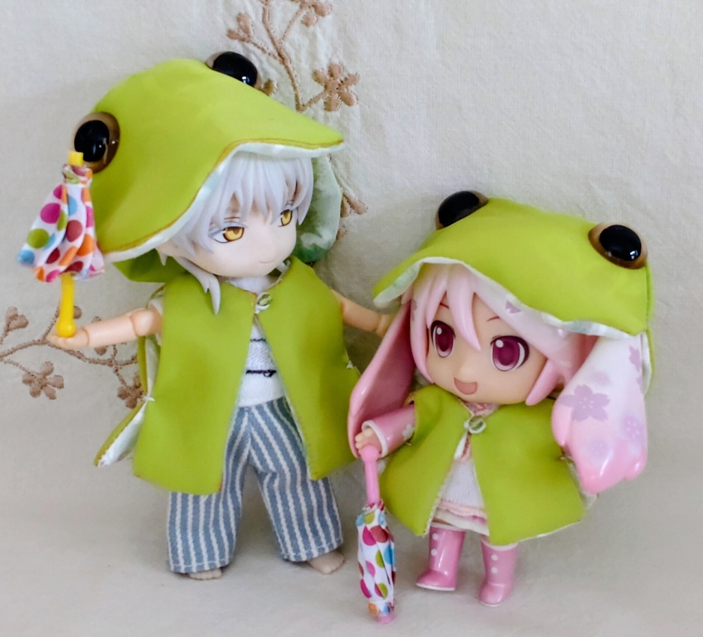 Summer Sale❗️ねんどろ&ねんどーる(オビツろいど)コスチューム☂️レインウェア