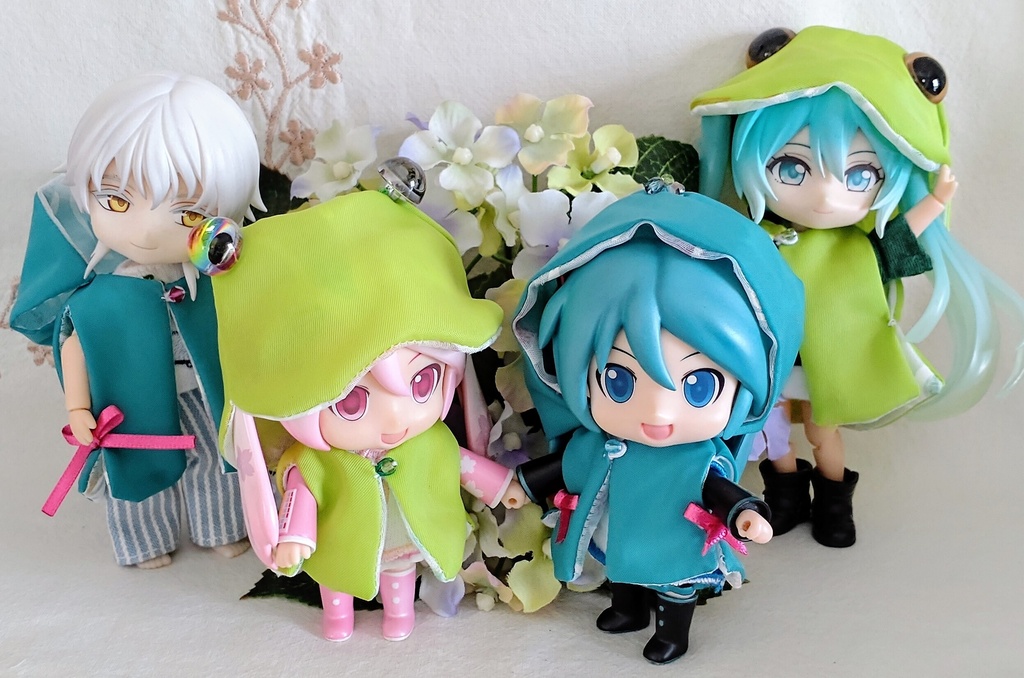 Summer Sale❗️ねんどろ＆ねんどーる(オビツろいど）コスチューム☂️レインウェア