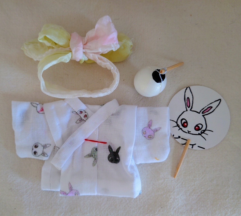 アフターイベント🌻WF夏限定ねんどろコスチューム*「ミク」「ダヨー」リバーシブルキラキラ刺繍Tシャツ&ノーマル3着セットとラビゆかた