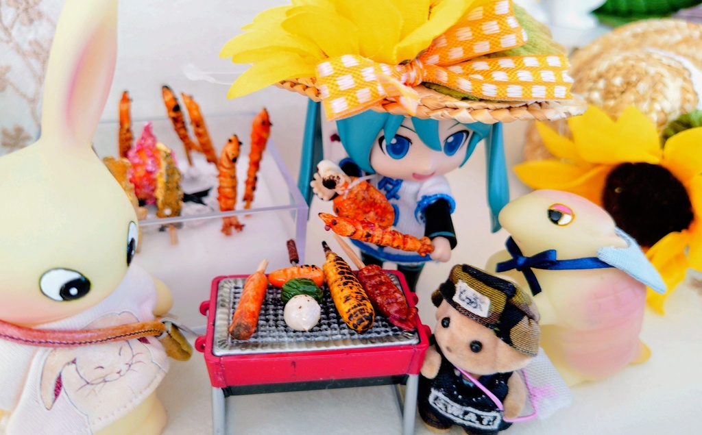 ねんどろ小物/夏のオイシイ＆行燈