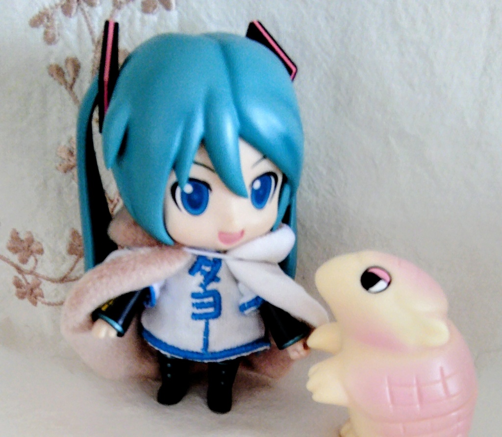 ねんどろ&ねんどーる小物『ねんねこ月見サンド』