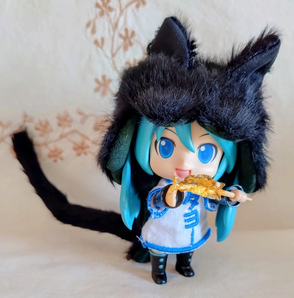 ねんどろ&ねんどーるコスチューム『黒ネコマント』