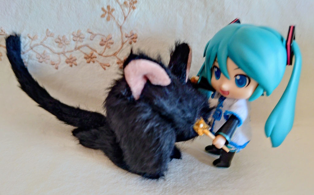 ねんどろ&ねんどーるコスチューム『黒ネコマント』