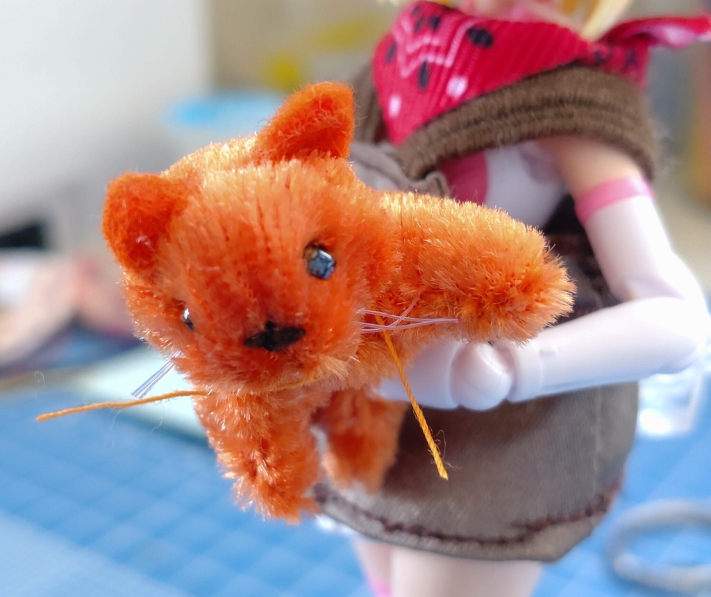 ちっちゃねこぬいぐるみ