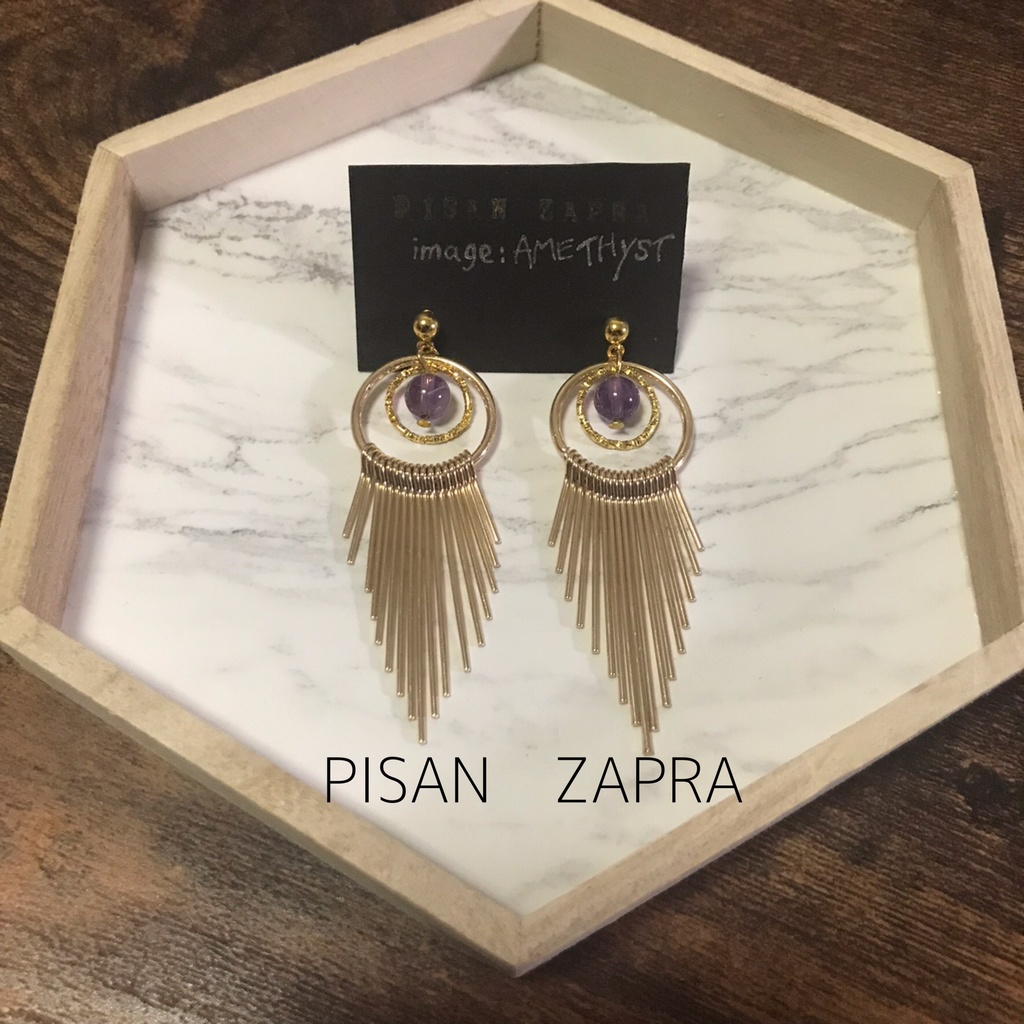 アメシスト AMETHYST image ピアス/イヤリング《宝石の国》