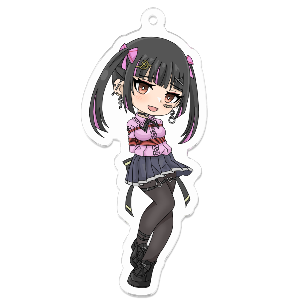 地雷系ちゃん　アクリルキーホルダー