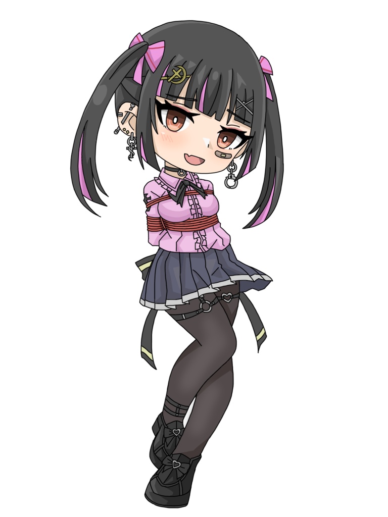 地雷系ちゃん アクリルキーホルダー