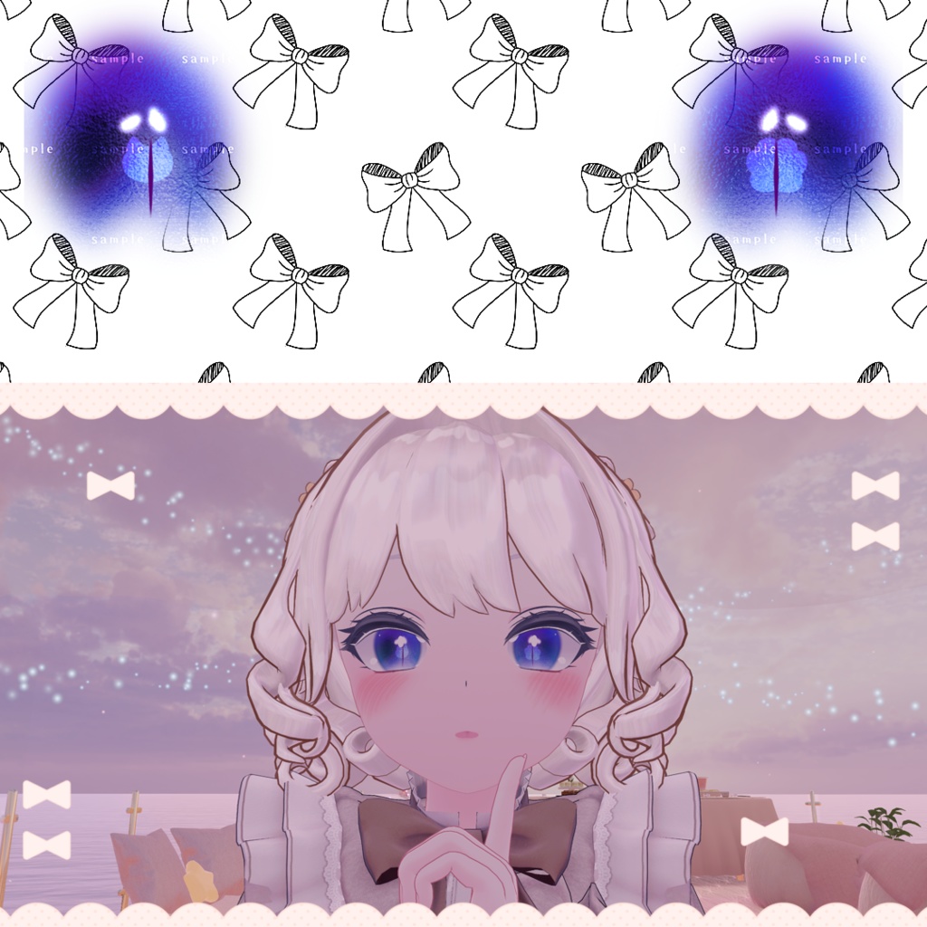 【瑞希ちゃん専用】Cat and Paws_Mizuki Eye texture 16 color