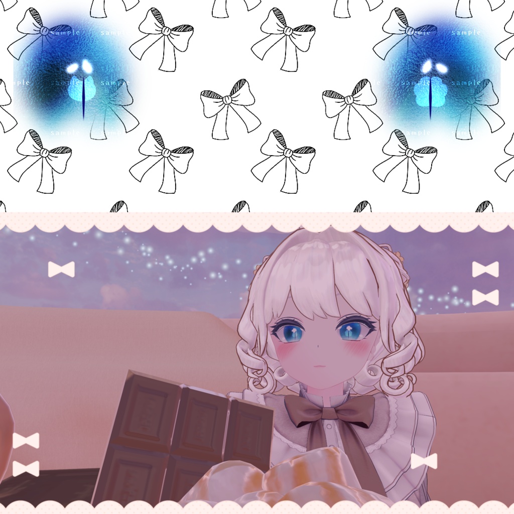 【瑞希ちゃん専用】Cat and Paws_Mizuki Eye texture 16 color