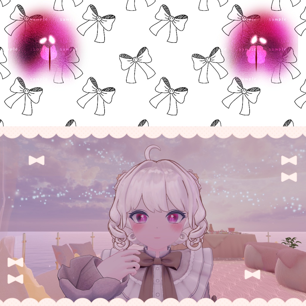 【瑞希ちゃん専用】Cat and Paws_Mizuki Eye texture 16 color