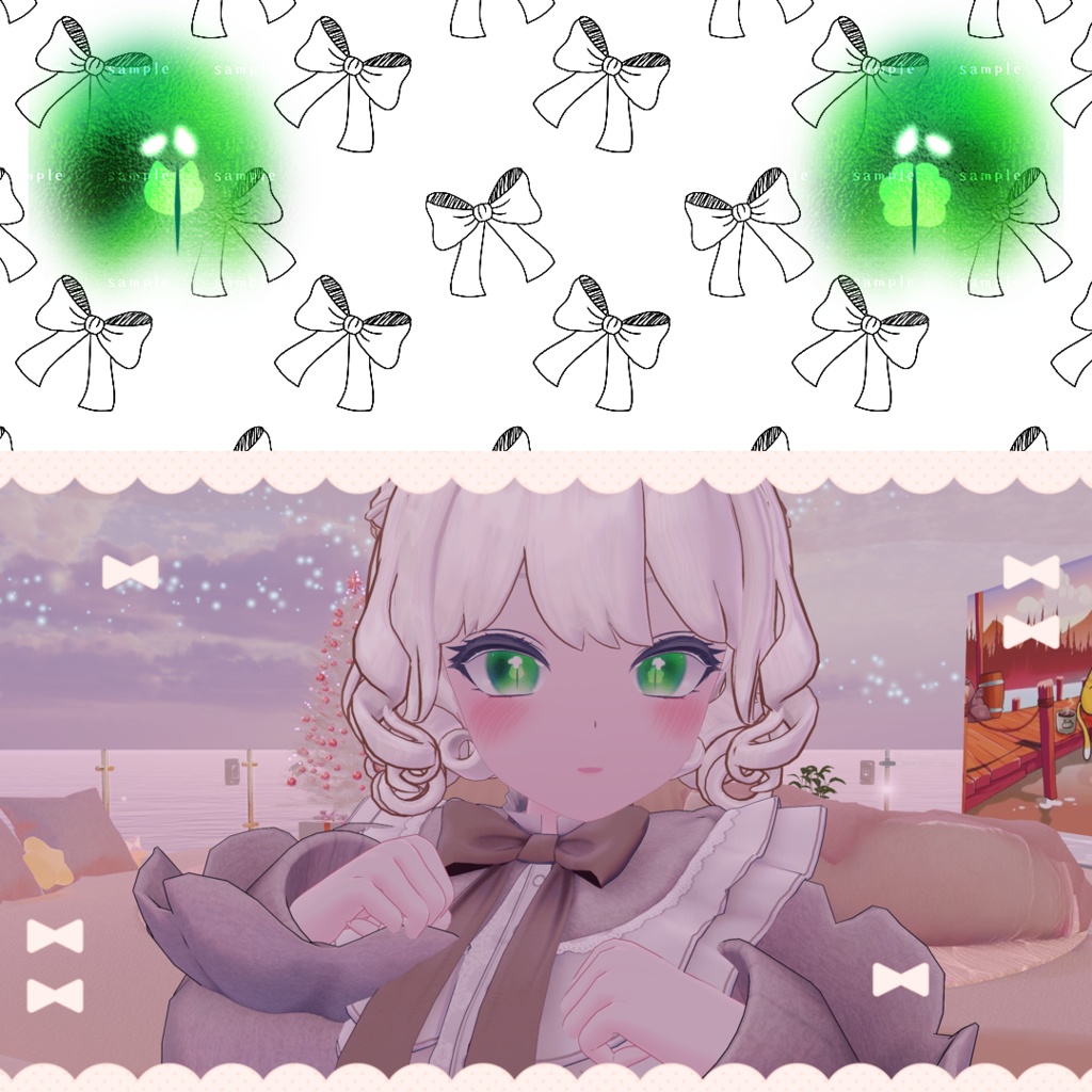 【瑞希ちゃん専用】Cat and Paws_Mizuki Eye texture 16 color