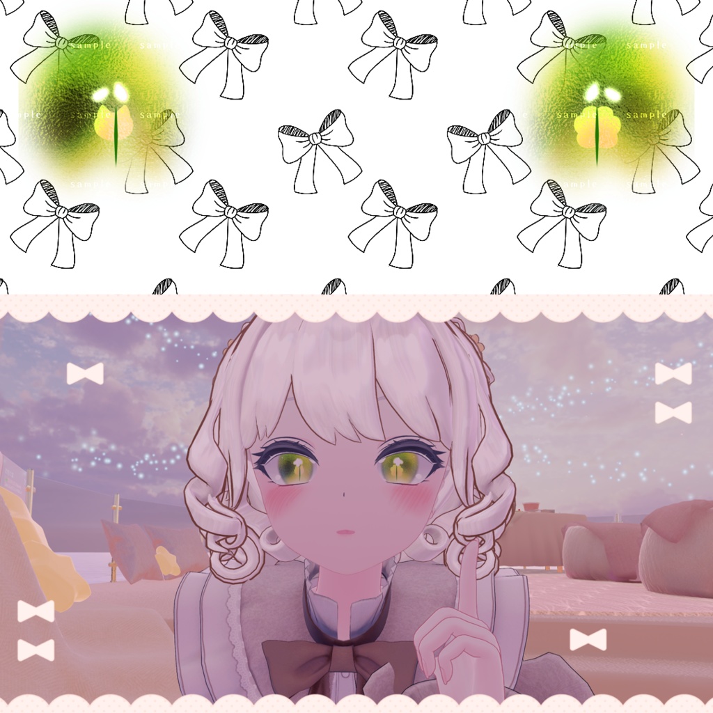 【瑞希ちゃん専用】Cat and Paws_Mizuki Eye texture 16 color