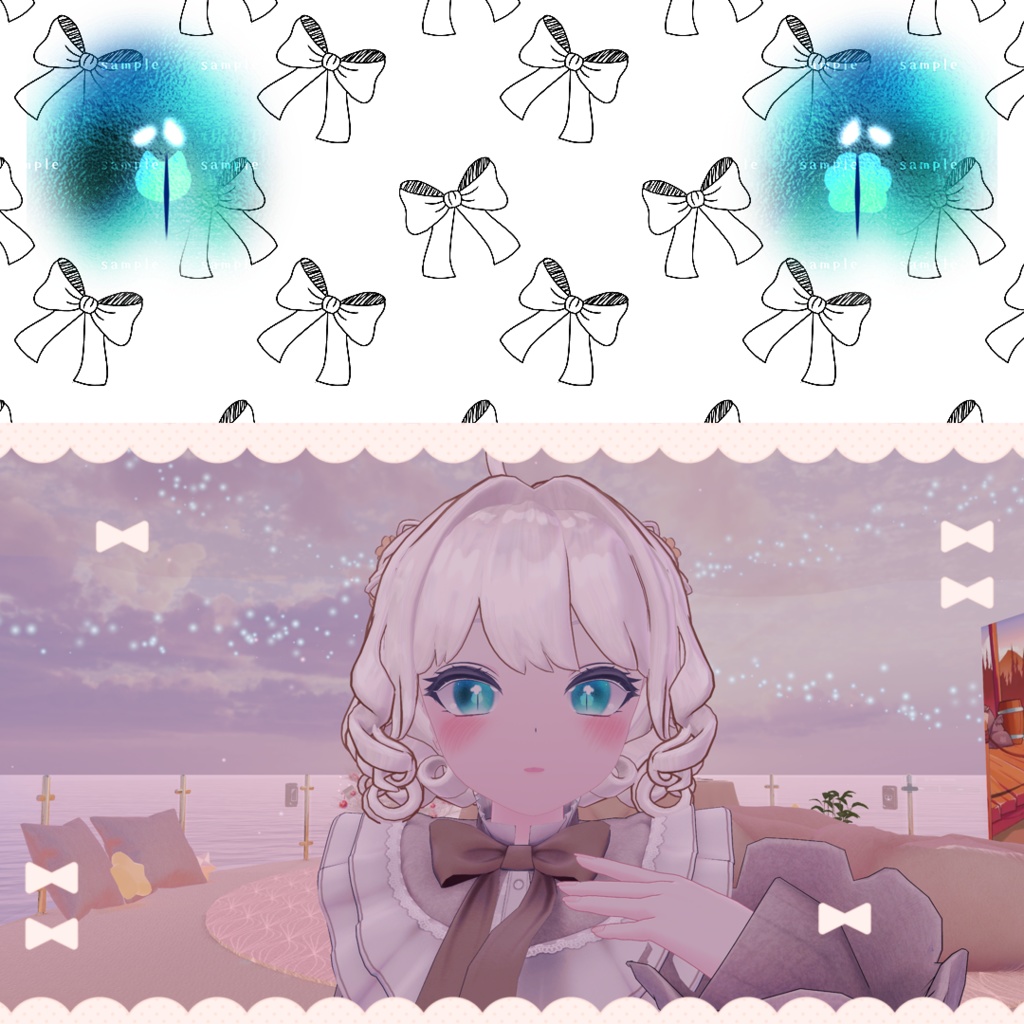 【瑞希ちゃん専用】Cat and Paws_Mizuki Eye texture 16 color