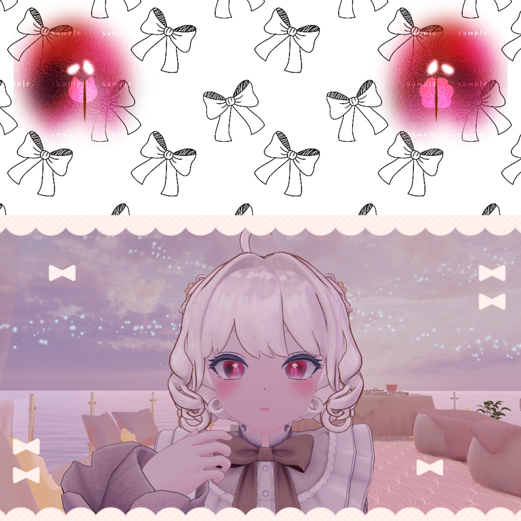 【瑞希ちゃん専用】Cat and Paws_Mizuki Eye texture 16 color