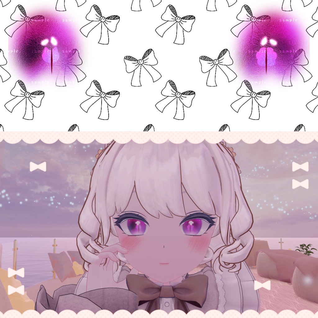 【瑞希ちゃん専用】Cat and Paws_Mizuki Eye texture 16 color