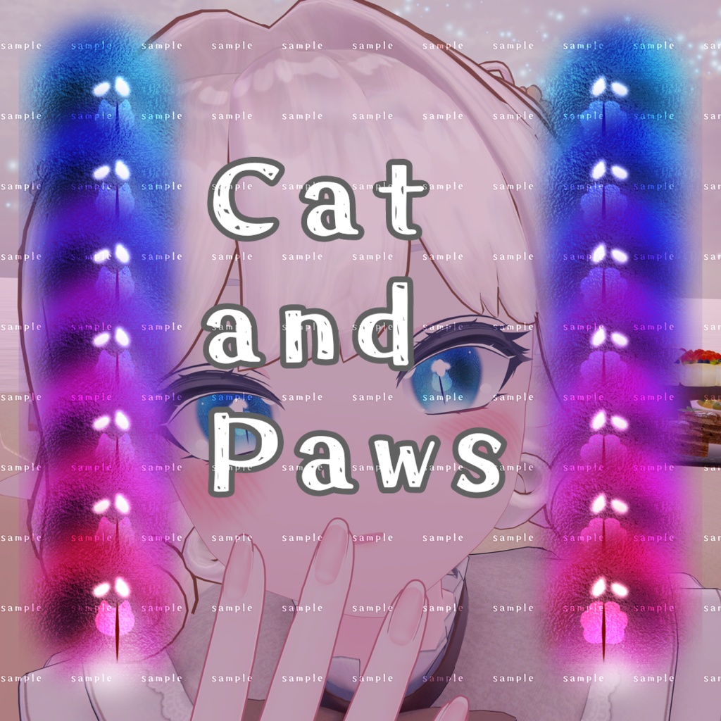 【瑞希ちゃん専用】Cat and Paws_Mizuki　Eye texture 16 color