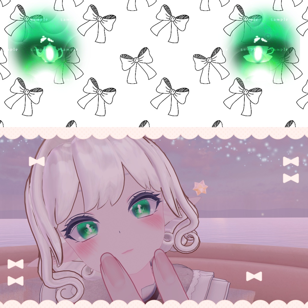 【瑞希ちゃん専用】Secret Tea Party_Mizuki Eye texture 15 color