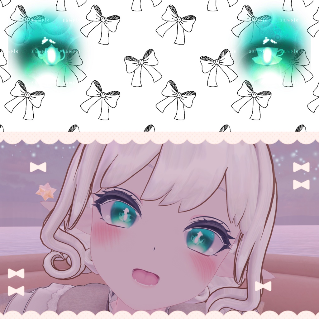 【瑞希ちゃん専用】Secret Tea Party_Mizuki Eye texture 15 color