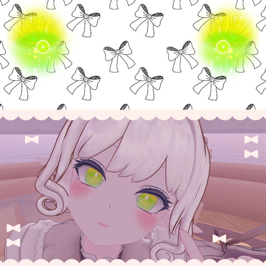 【瑞希ちゃん専用】Juicy Fruit_Mizuki Eye texture 5 color