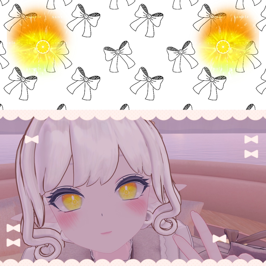 【瑞希ちゃん専用】Juicy Fruit_Mizuki Eye texture 5 color