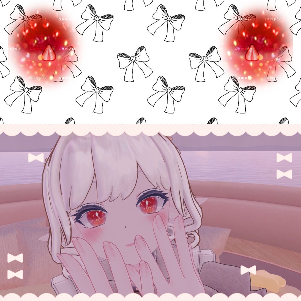 【瑞希ちゃん専用】Juicy Fruit_Mizuki Eye texture 5 color