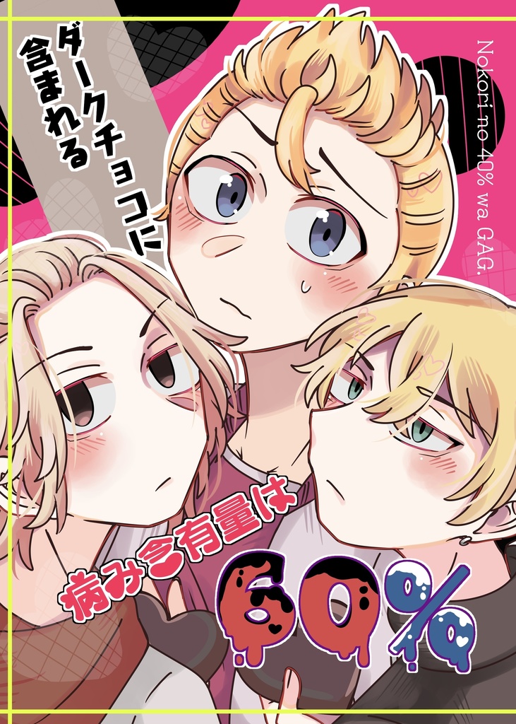 ダークチョコに含まれる病み含有量は60%