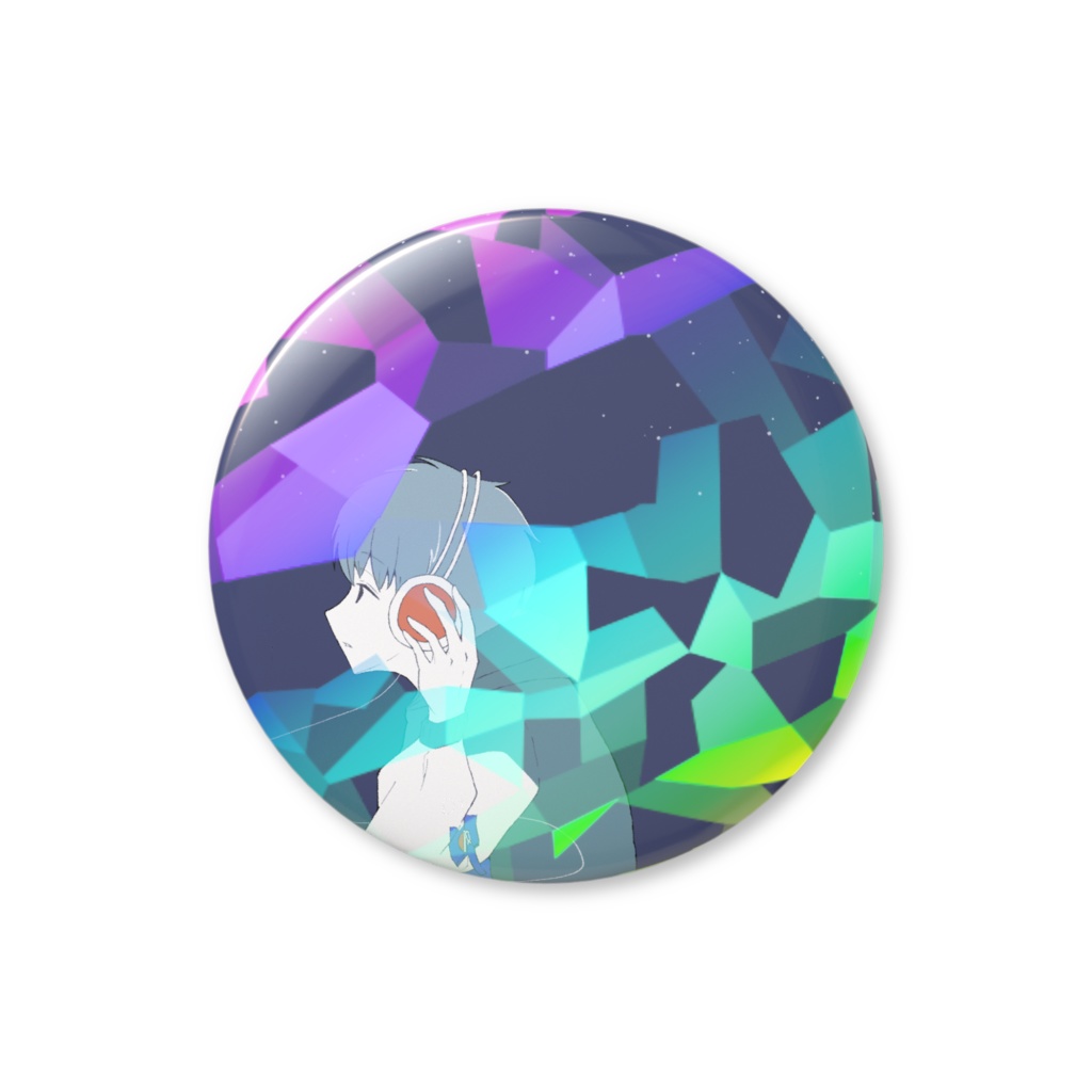 insomnia ホログラム缶バッジ