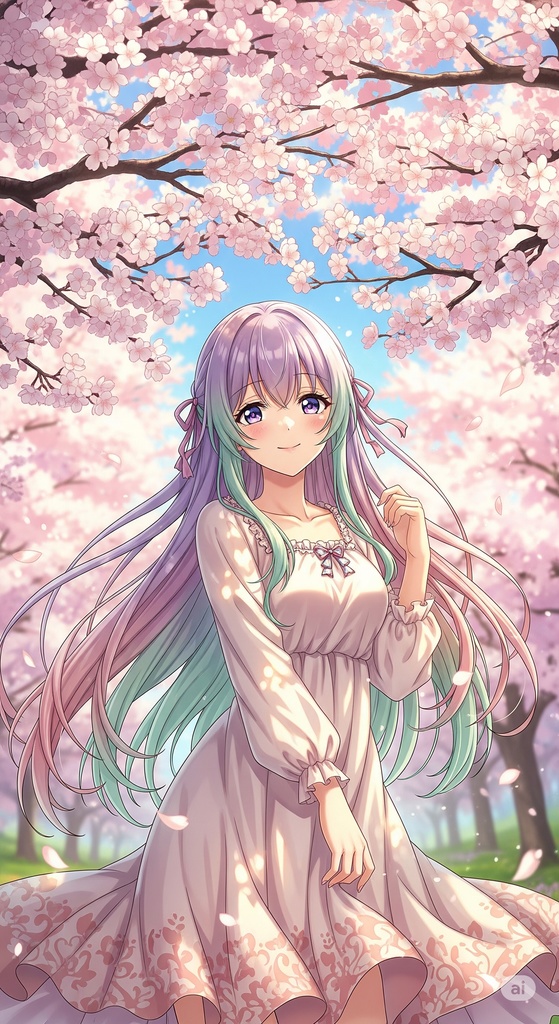 桜色の幻想少女　商用利用可　加工自由