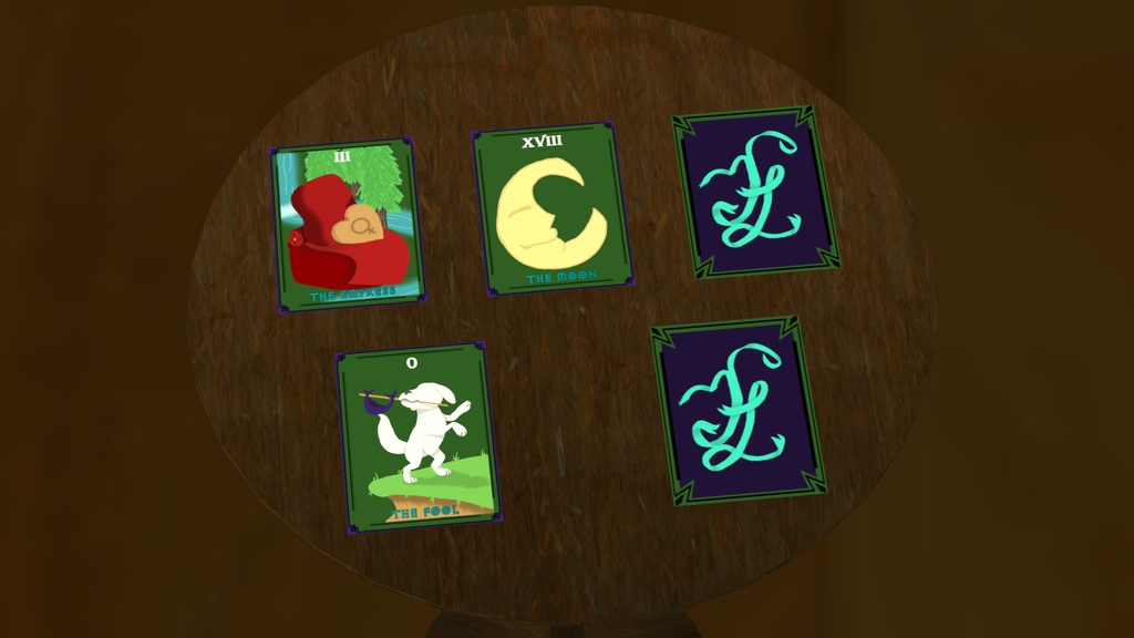 JL Tarot VRChat RP Interactive Prop
