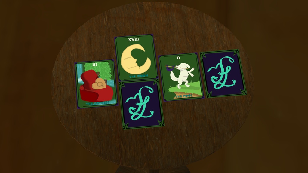 JL Tarot VRChat RP Interactive Prop