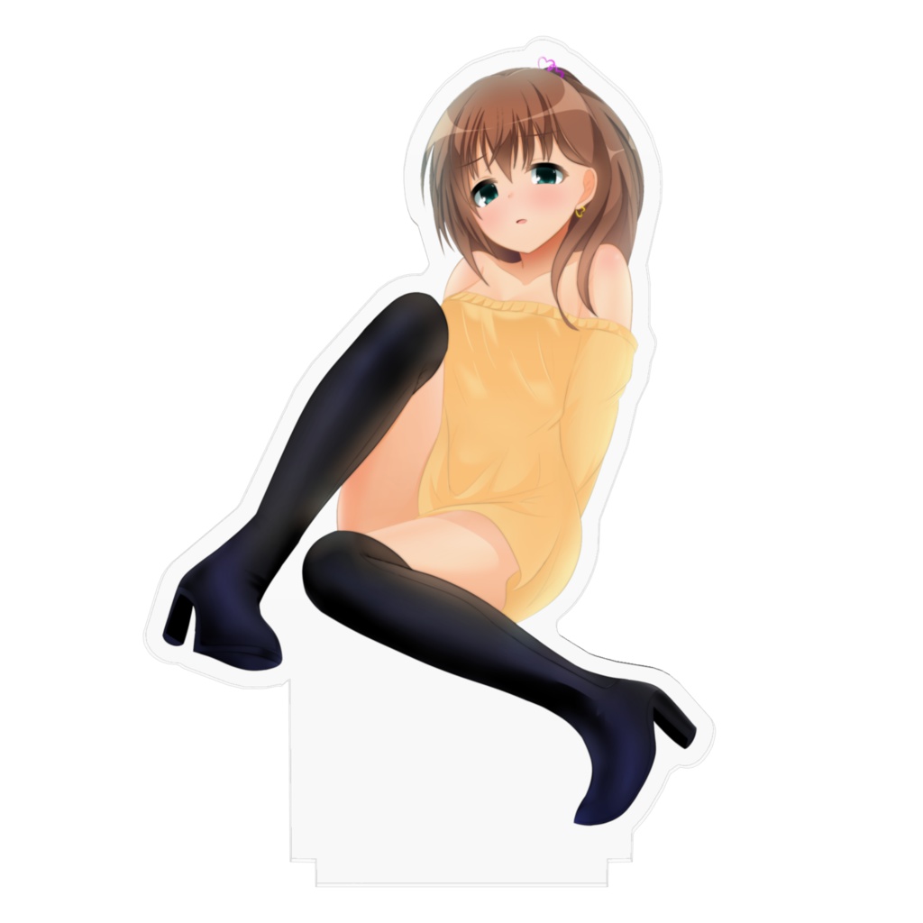 私服で至福なデリへるちゃんアクリルフィギュア