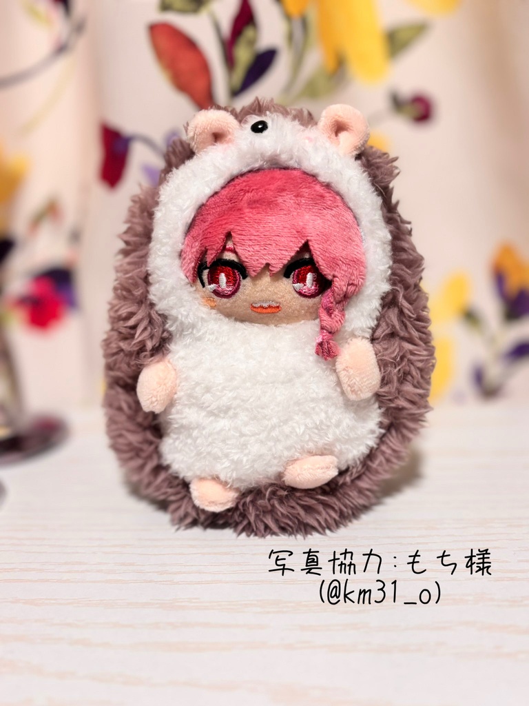 ふわもこハリネズミさん_Sサイズ_