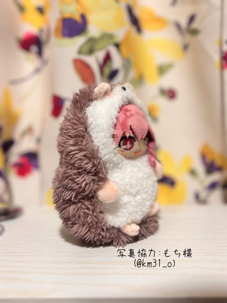 ふわもこハリネズミさん_Sサイズ_