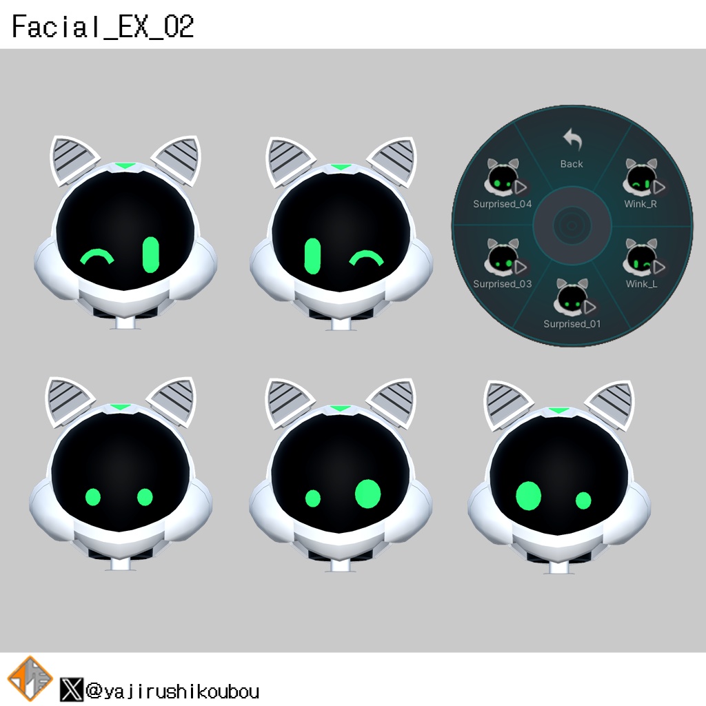 【オリジナル3Dモデル】GYN_Y-002_NĪKO