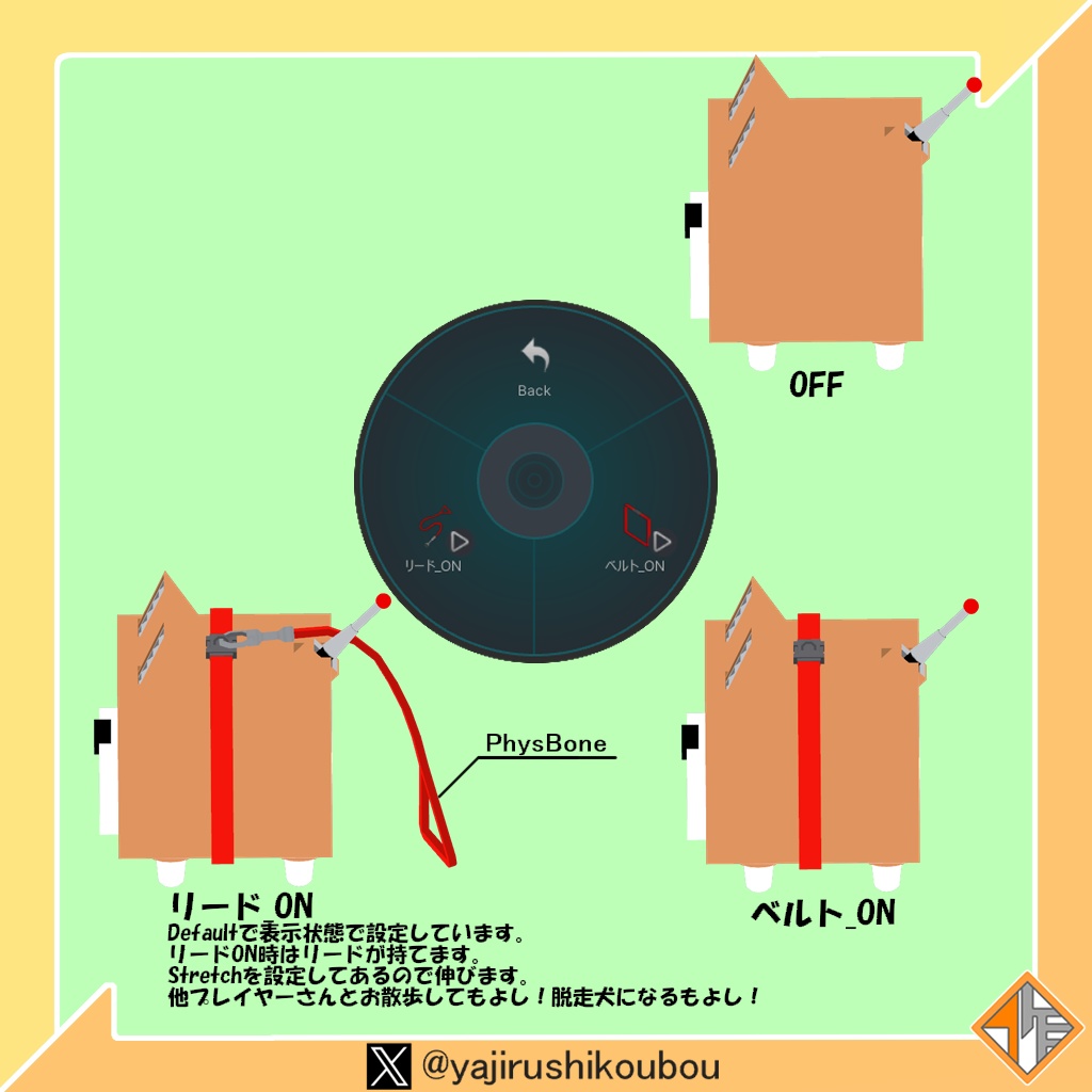 【オリジナル3Dモデル】はこいぬ