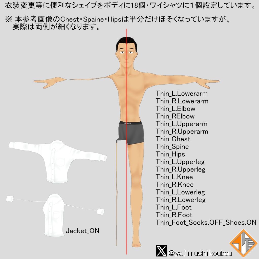 【オリジナル3Dモデル】VRおじさん