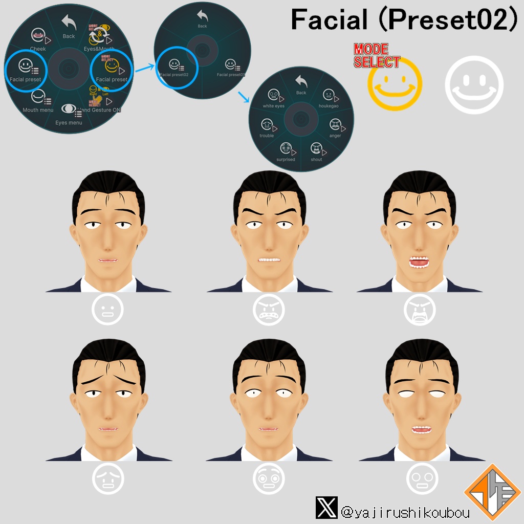 【オリジナル3Dモデル】VRおじさん