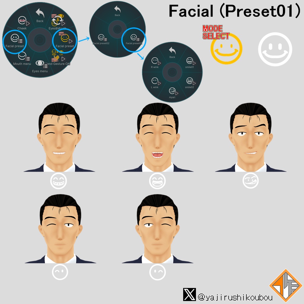 【オリジナル3Dモデル】VRおじさん