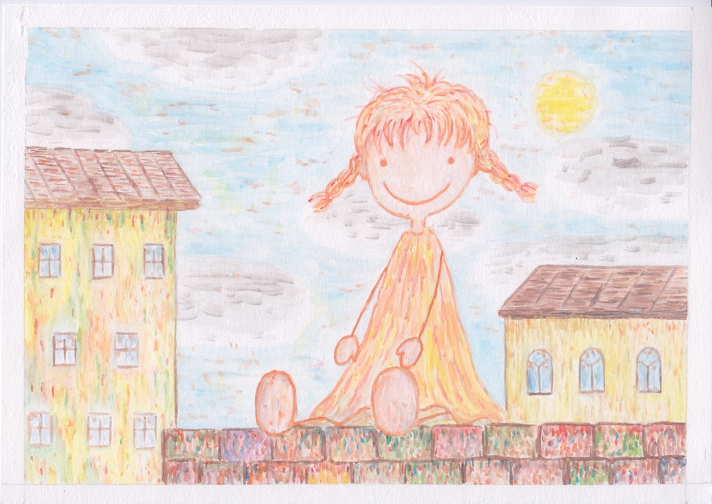 【イラスト生原稿】宇宙生まれの少数の記録【ホラー漫画家・神田森莉】サイン入り