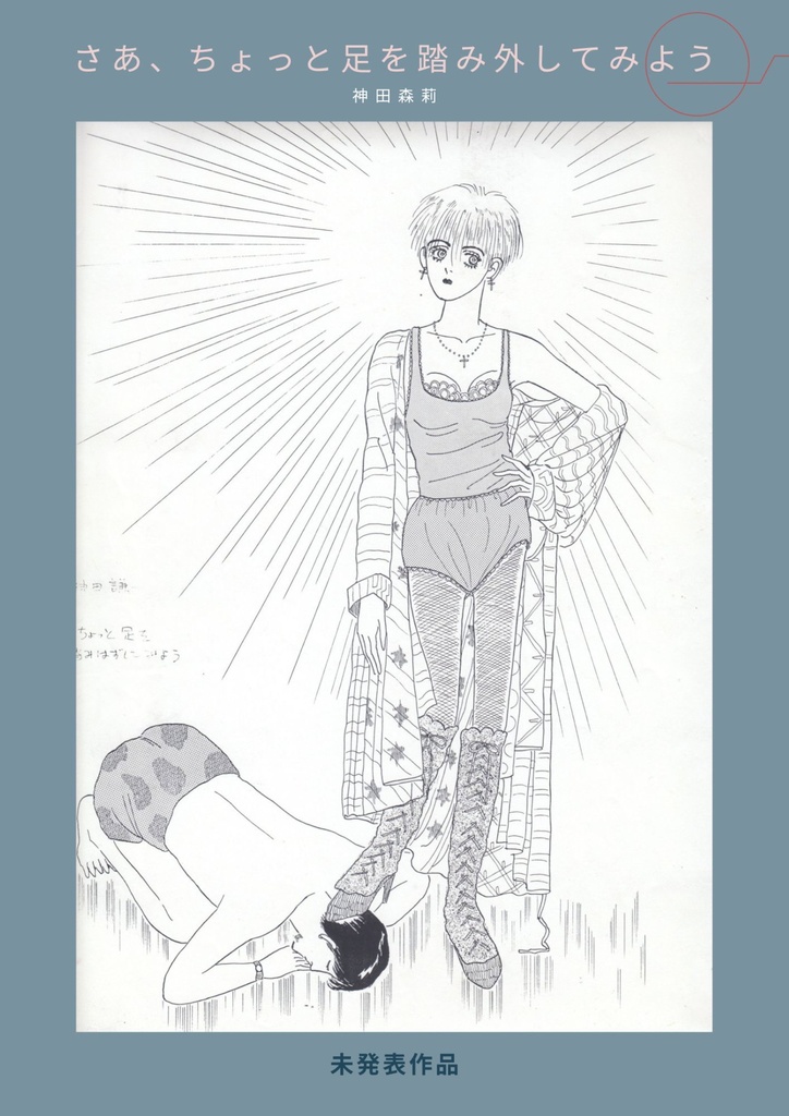 未発表作品『さあ、ちょっと足を踏み外してみよう』 1988年 - 神田森莉