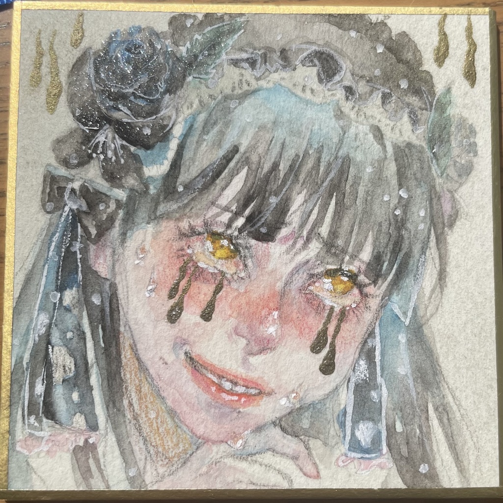 ✨️ミニ色紙シリーズ✨️「笑顔」