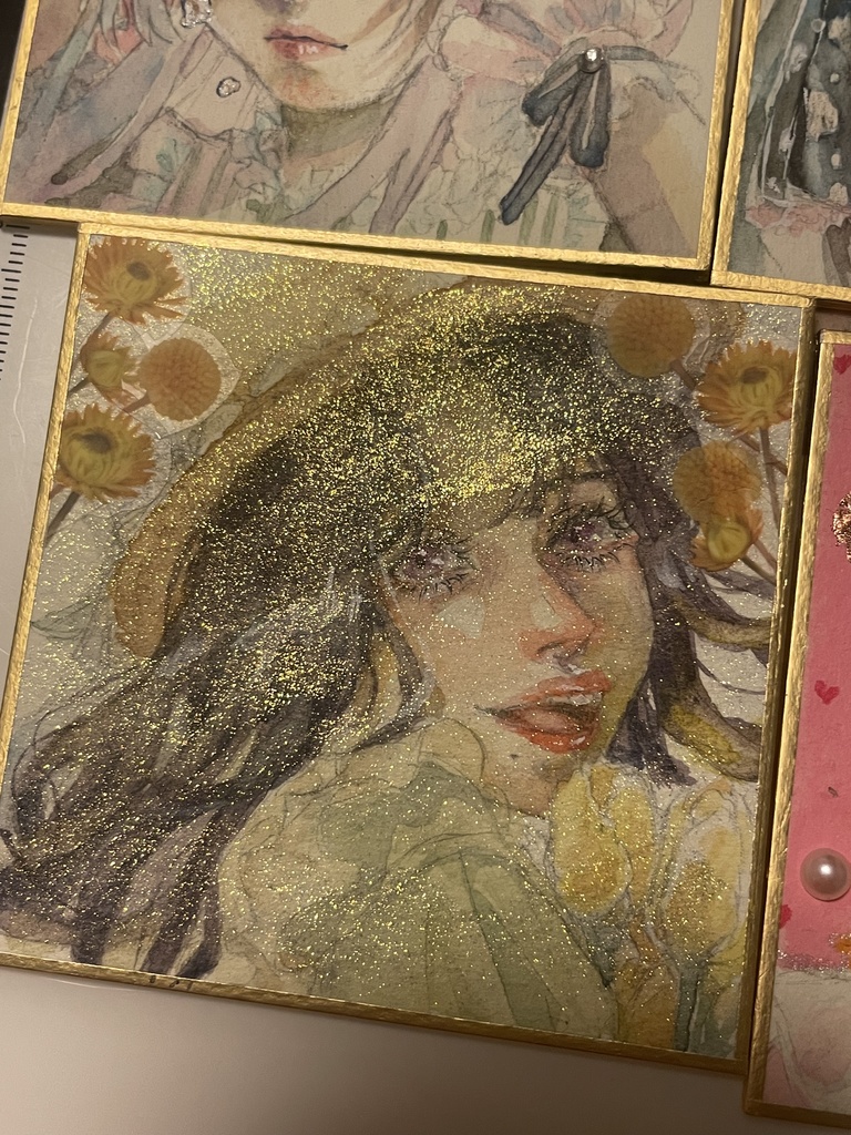 ✨️ミニ色紙シリーズ✨️「精彩」