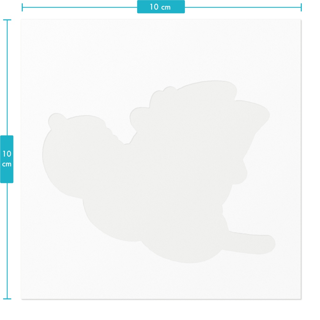 かっ飛びにゃんぷステッカー【三色団子】