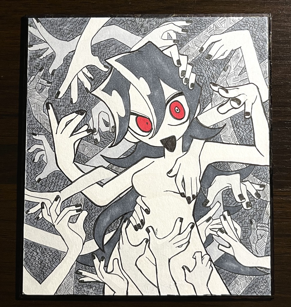 色紙原画【 Here 】