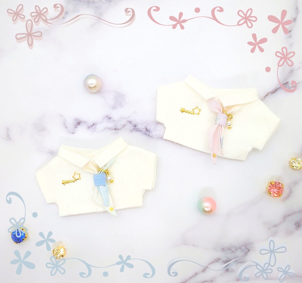 Scarf with CollarShirt