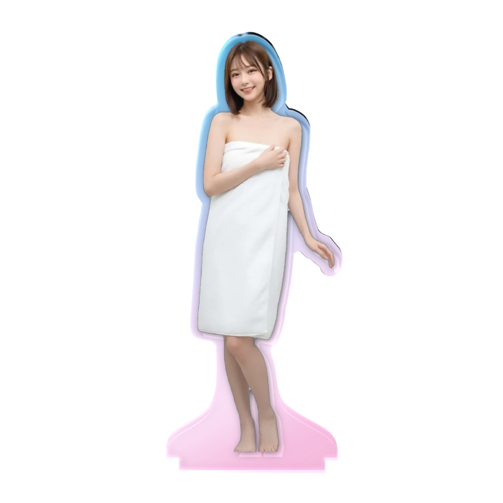 サリのオーロラアクリルスタンド(入浴ver)