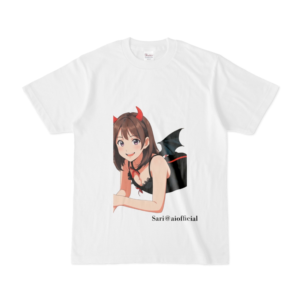 サリのTシャツ(悪魔コスプレアニメver)