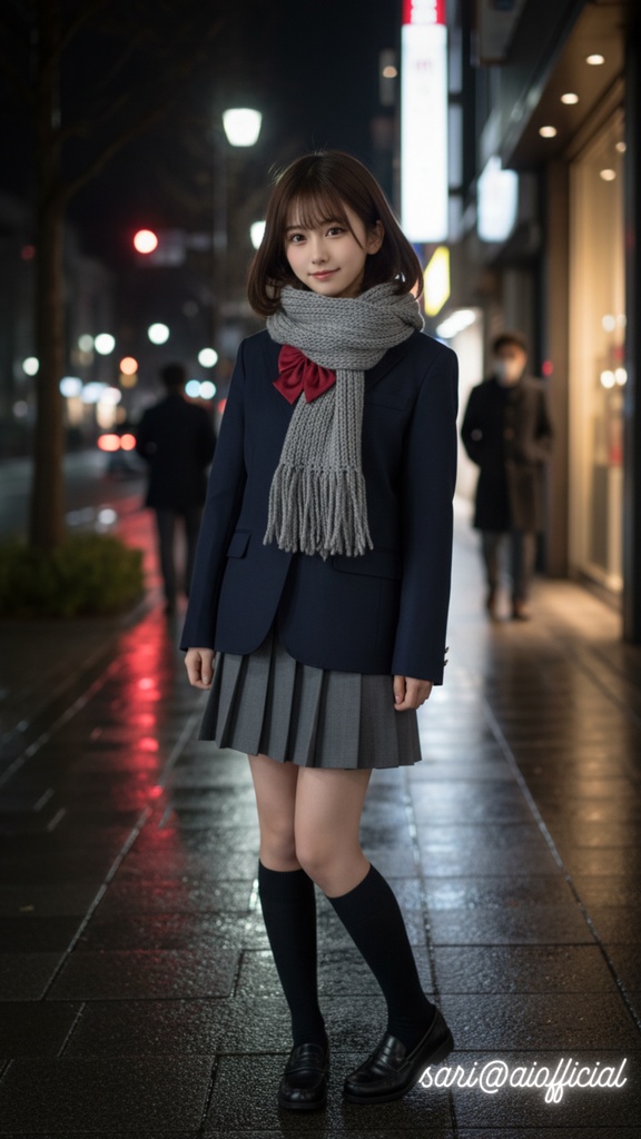 サリの自撮りスマホ壁紙５枚セット（高品質1440×2560)