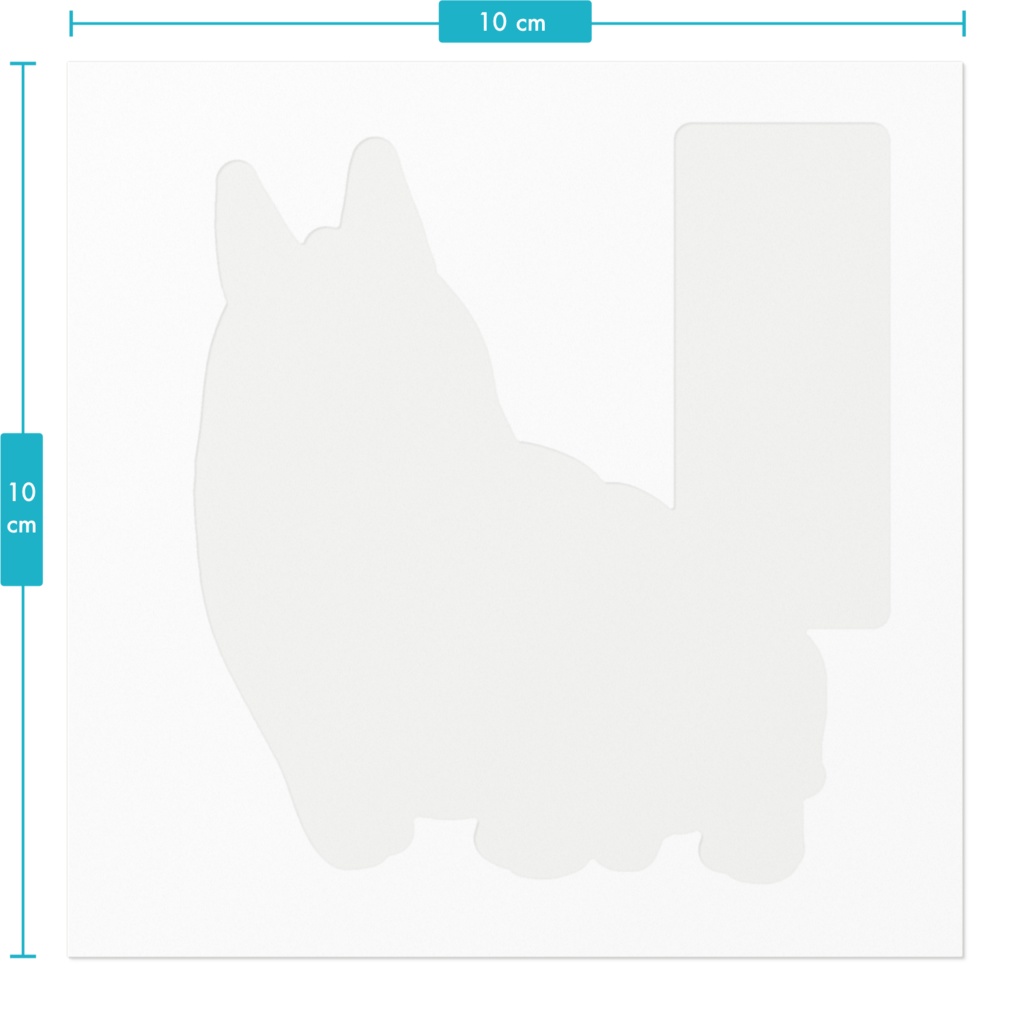 輸送中ステッカー